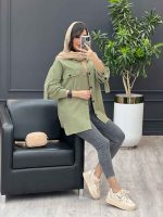 استایل با مانتو سدری