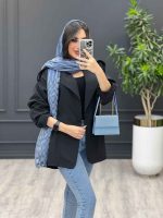 مانتو یقه انگلیسی