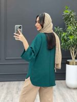 استایل با مانتو کله غازی
