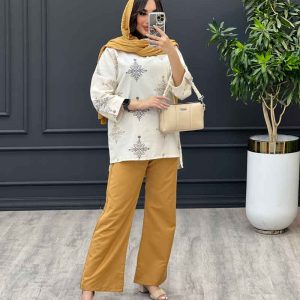 مانتو لینن طرحدار