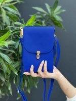 کیف آبی کاربنی دوشی