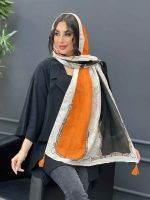 شال طرح کمربندی کد 3091