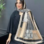 شال طرح پیچازی کد 2966