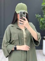 استایل با مانتو شلوار کارگو