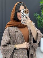 پالتو قهوه ای پاییزی