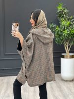 استایل پاییزی با پالتو چهارخونه