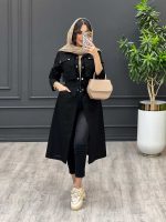 خرید اینترنتی مانتو مشکی