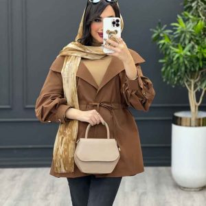 بارانی کلاه دار