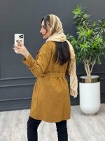 استایل با بارونی خردلی