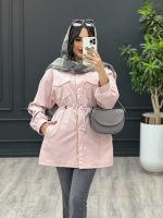 بارانی چهار جیب آستین پاگن کد 3532