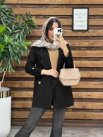 استایل با کت مشکی