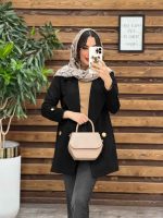 خرید اینترنتی مانتو سوییت مشکی