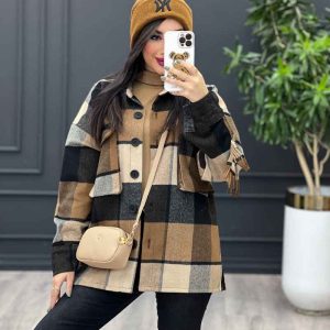 شکت چهارخونه پشت ریش کد 3541