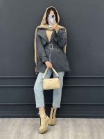 استایل با بارونی وطسی روشن