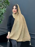استایل با شال کرم