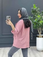 مانتو صورتی باربی