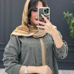 مانتو جلو دکمه دانشجویی