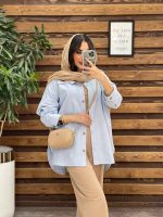 مانتو یقه مردونه