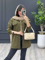 مانتو یقه مردونه