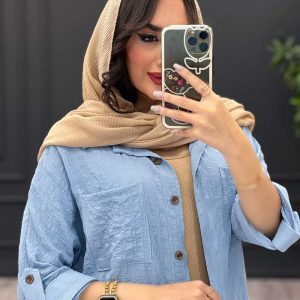 مانتو آبی