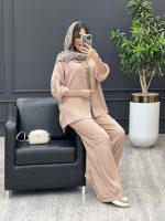مانتو شلوار کرم