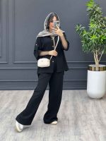 خرید اینترنتی مانتو شلوار مشکی
