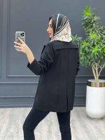مانتو پشت چاک