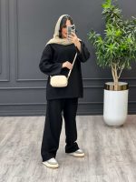 ست مانتو شلوار غواصی