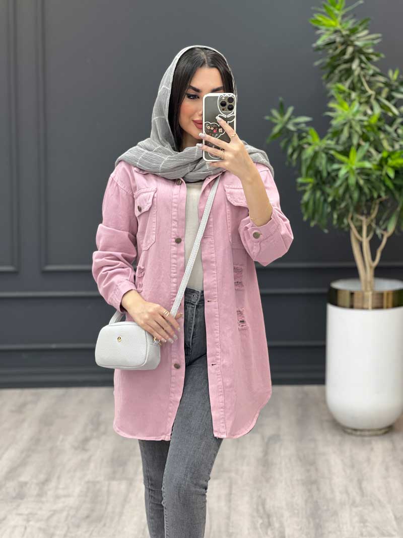 مانتو کتان رنگی زاپدار کد 3486 مانتو کتان رنگی زاپدار کد 3486
