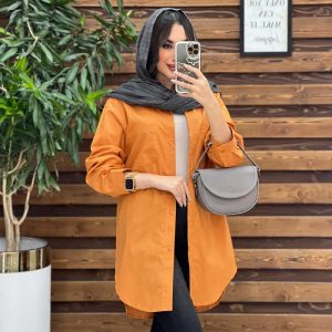 مانتو شومیزی پشت پیله کد 3488