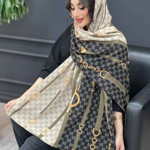 شال طرح گوچی زنجیردار کد 2950