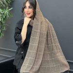 شال پلیسه خارجی لمه دار 3217