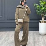 ست بافت راه راه کد 3554