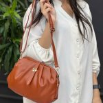 کیف لبه چین دار بند کمربندی کد 2972