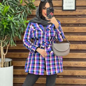 پالتو یقه دوبل کد 3530
