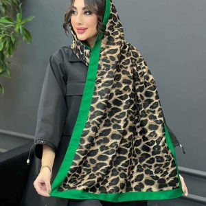 شال طرح پلنگی موهر کد 3577