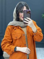 مانتو کتان رنگی قیمت مناسب