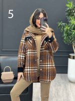 پالتو قهوه ای سرمه ای