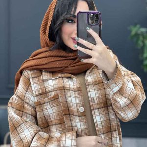 استایل با رنگ قهوه ای کرم