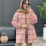 استایل دخترانه صورتی کرم