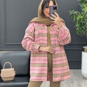 استایل دخترانه صورتی کرم