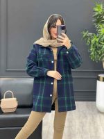استایل با سورمه ای سبز