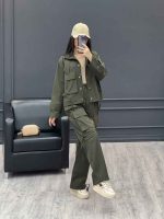 استایل ترند با رنگ زیتونی