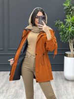 استایل با رنگ آجری
