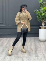استایل با رنگ کرم