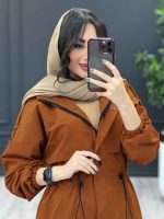 بارانی کمرگت دار