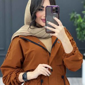 بارانی کمرگت دار