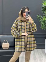 شکت چهارخونه جلو دکمه کد 3631 - تصویر 14