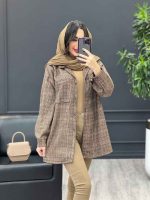 شکت چهارخونه جلو دکمه کد 3631 - تصویر 13