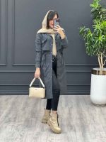 استایل با رنگ طوسی کرم